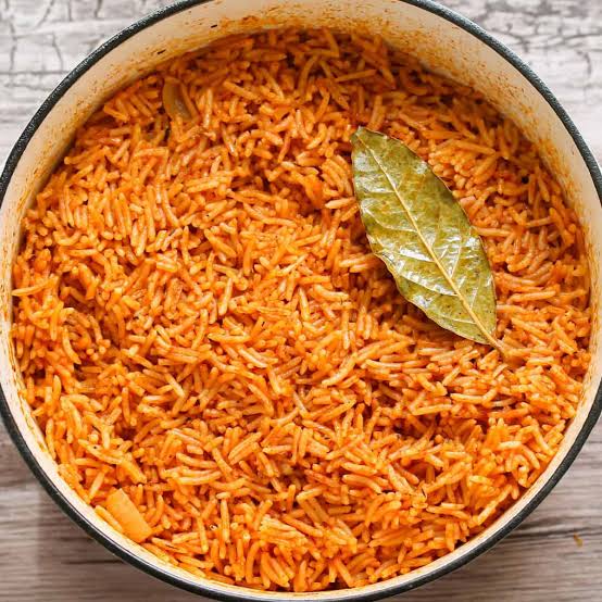 Jollof Rice and protein